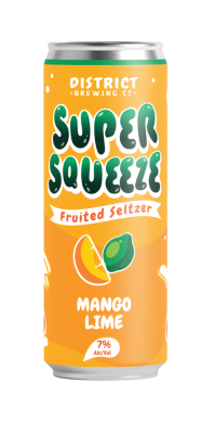 Mango Lime Super Squeeze Fruited Seltzer