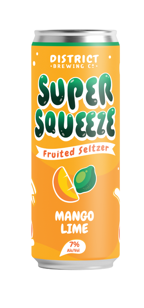 Mango Lime Super Squeeze Fruited Seltzer