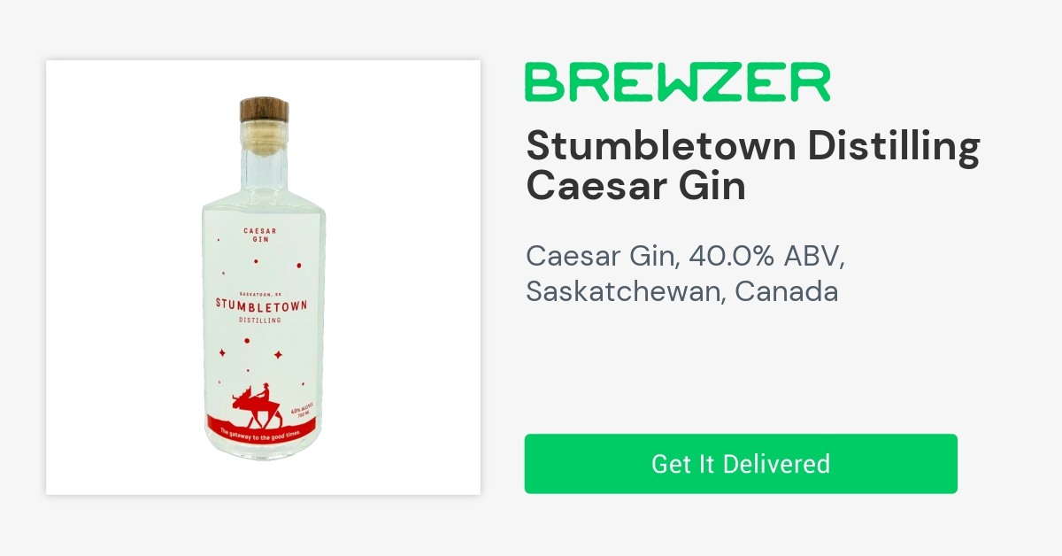 Stumbletown Distilling » Caesar Gin » District Brewing » Brewz...