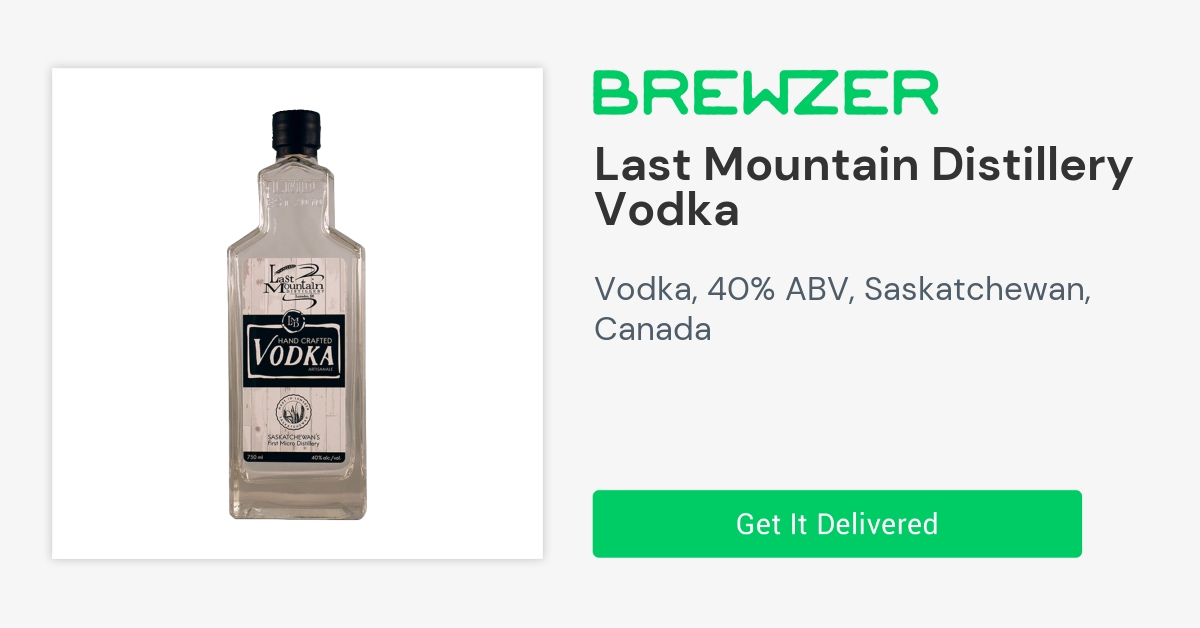 Breathalyzer — Last Mountain Distillery